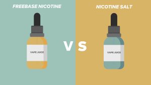 Freebase nicotine vs. nicotine salt
