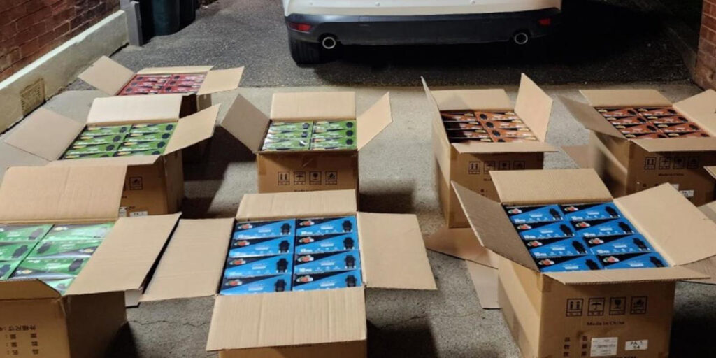 20,000 E-Cigarettes Seized in New South Wales