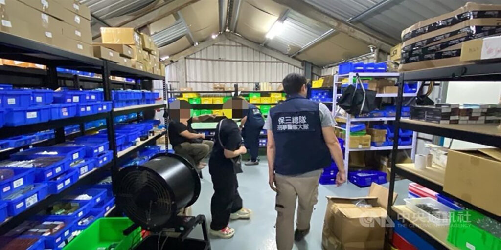 Massive Raid in Taichung Over $4.5 Million in Illegal E-Cigarettes Seized